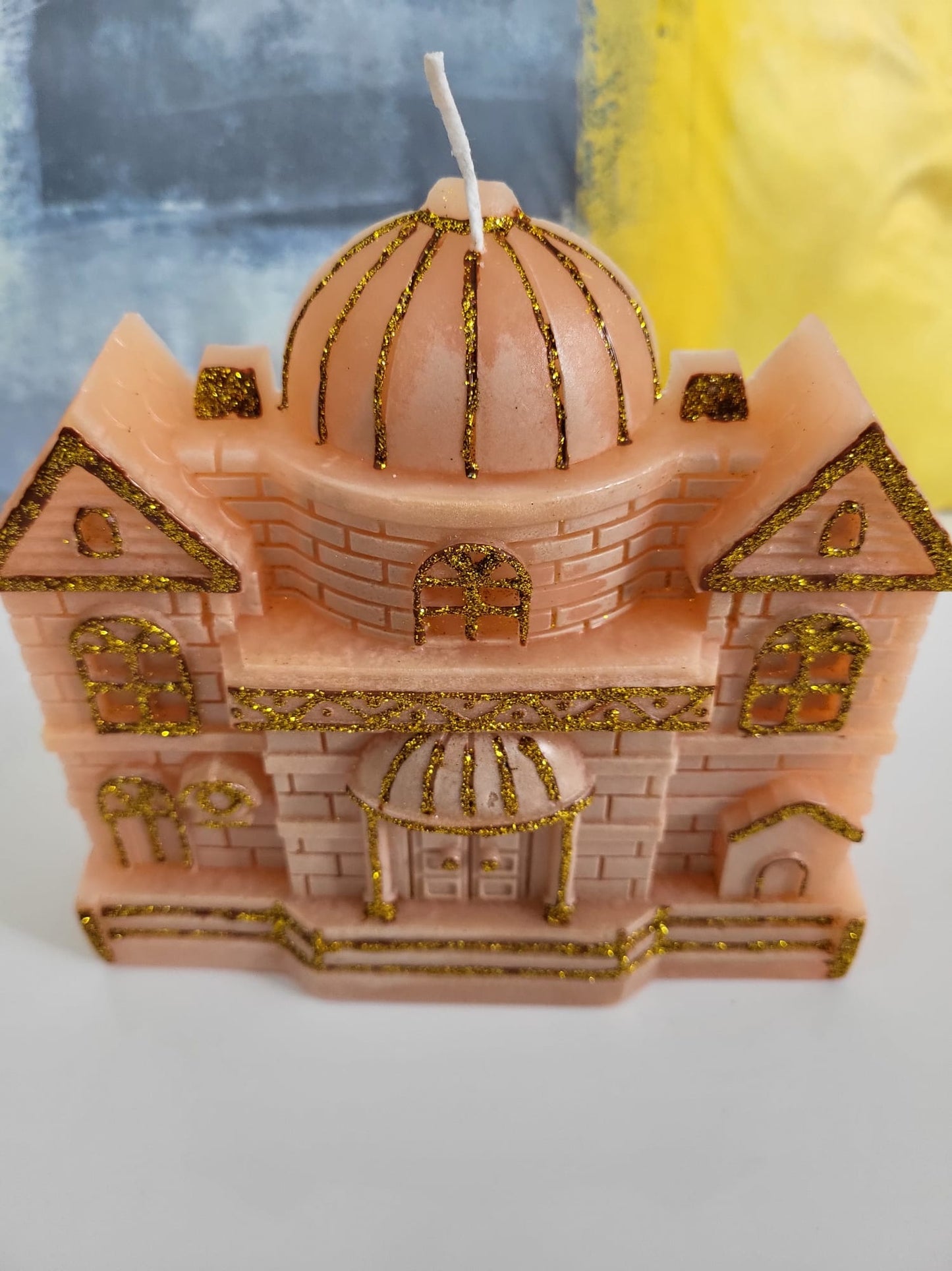 Sammy Schloss-Kerze Handgefertigte Schönheit im luxuriösen Schloss-Stil