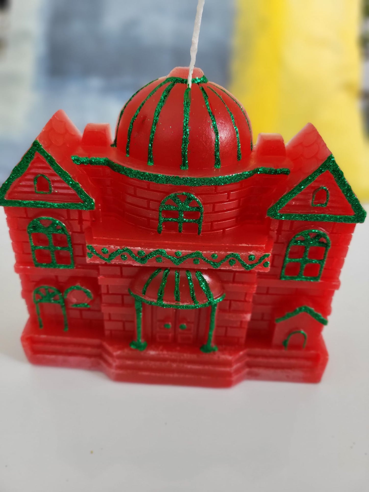 Sammy Schloss-Kerze Handgefertigte Schönheit im luxuriösen Schloss-Stil