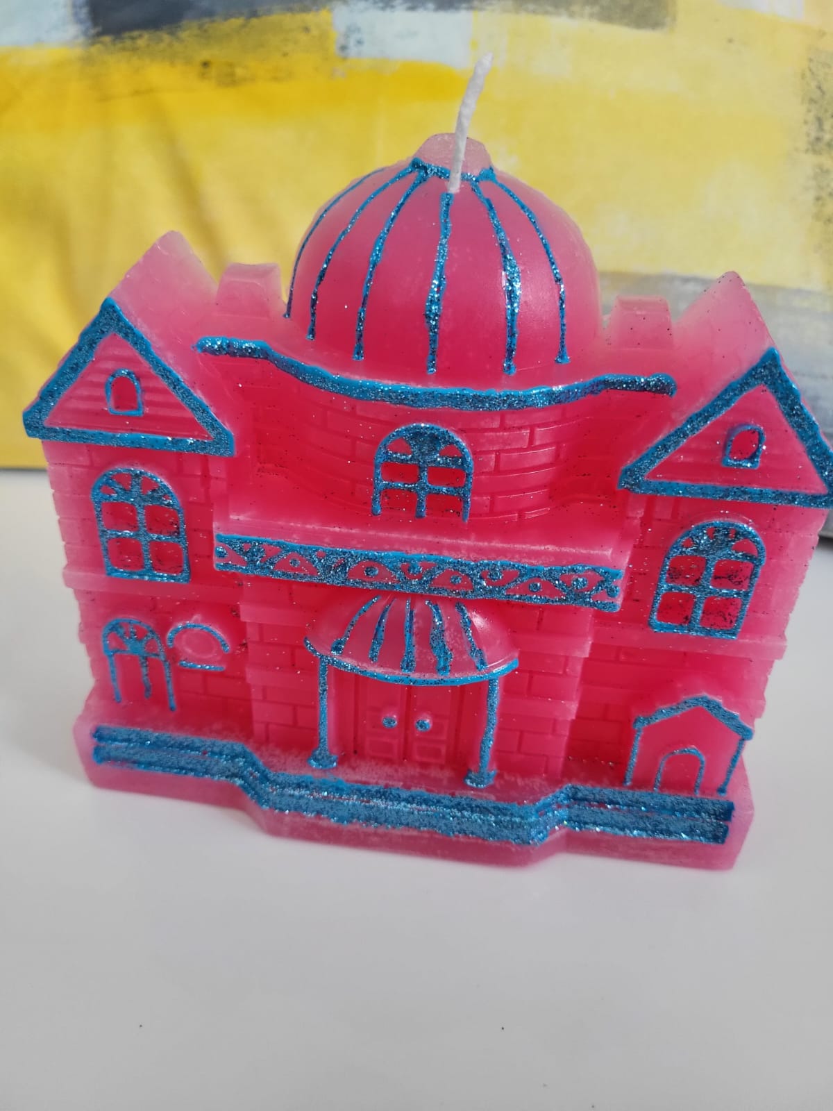 Sammy Schloss-Kerze Handgefertigte Schönheit im luxuriösen Schloss-Stil